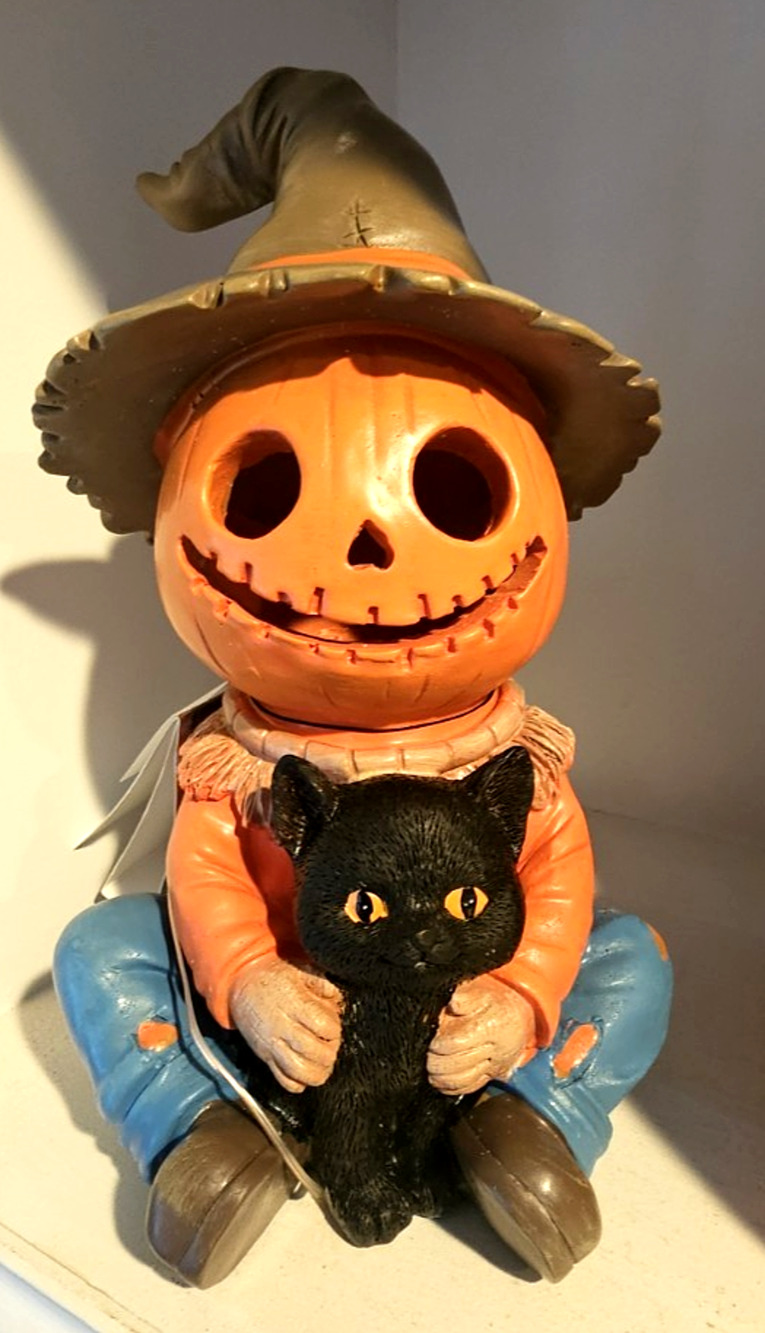 Light up Scarecrow/Jack-O-Lantern New With Tags